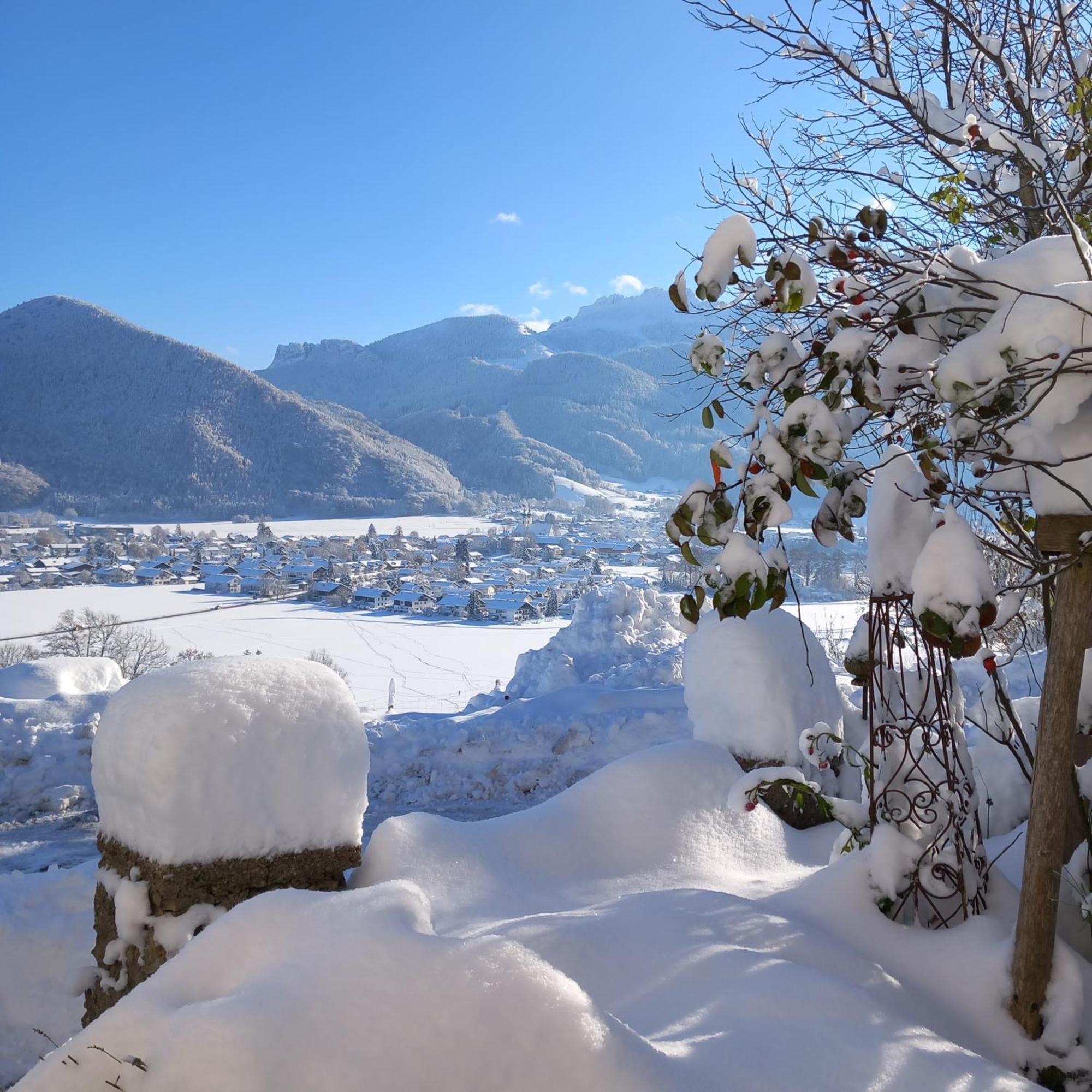 Ferienwohnung Schuster Am Fellerer Aschau im Chiemgau Exterior foto